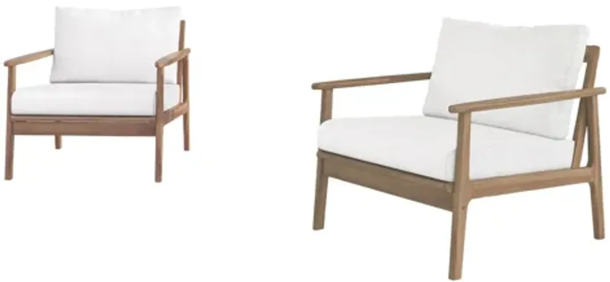 Ashton Patio Club Chair (Set of 2) - Natural