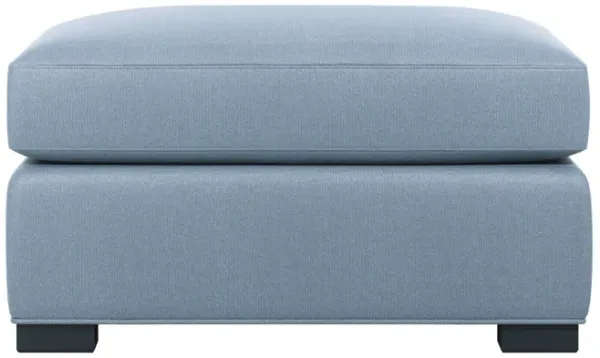 Harmonie Blue Ottoman