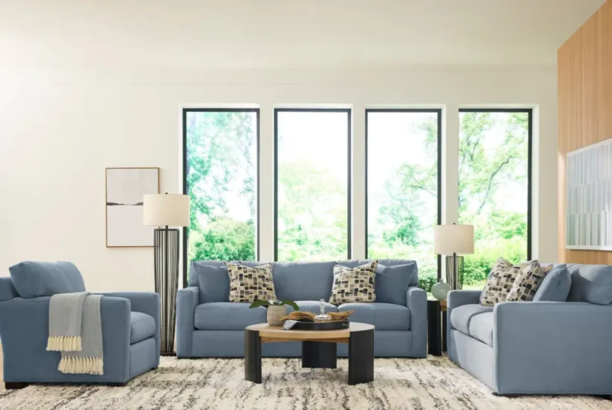 Harmonie Blue Sofa