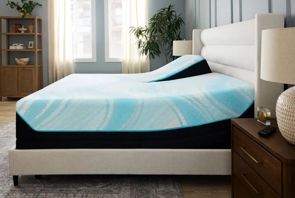 TEMPUR-LuxeBreeze® Soft Split Head King 13" Mattress