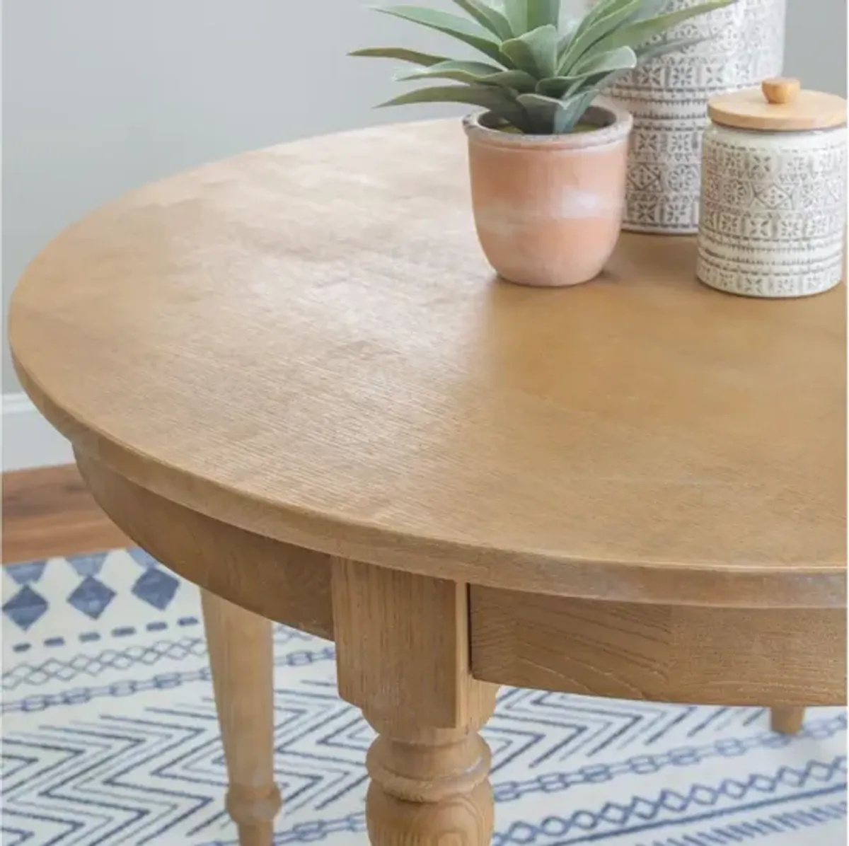 Shiraz Natural Round Dining Table