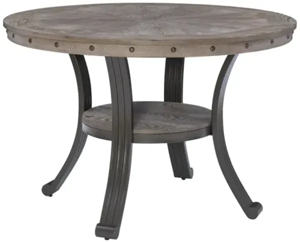 Franklin Pewter Dining Table