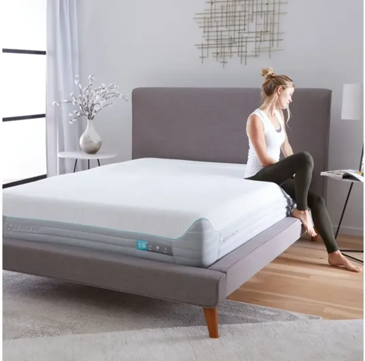 Bedgear® S5 Performance® Medium Memory Foam Twin XL 10" Mattress