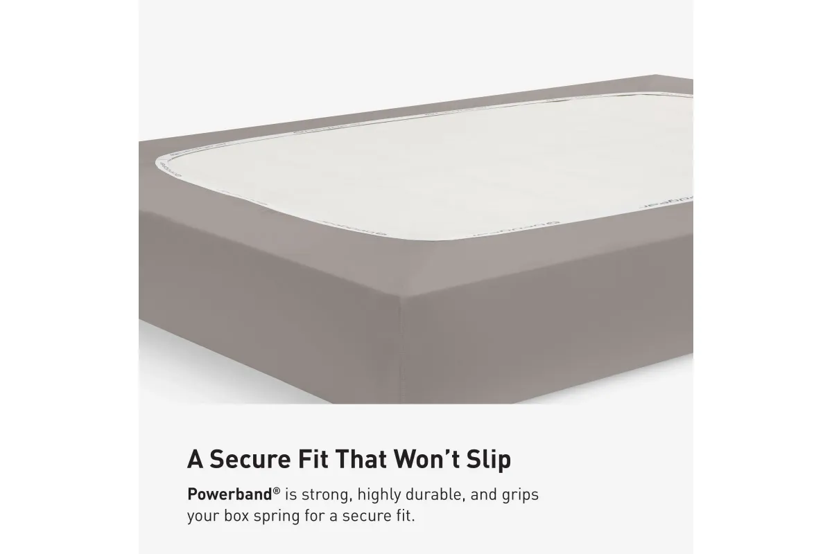 Bedgear® Dri-Tec Performance® Grey King Foundation Cover