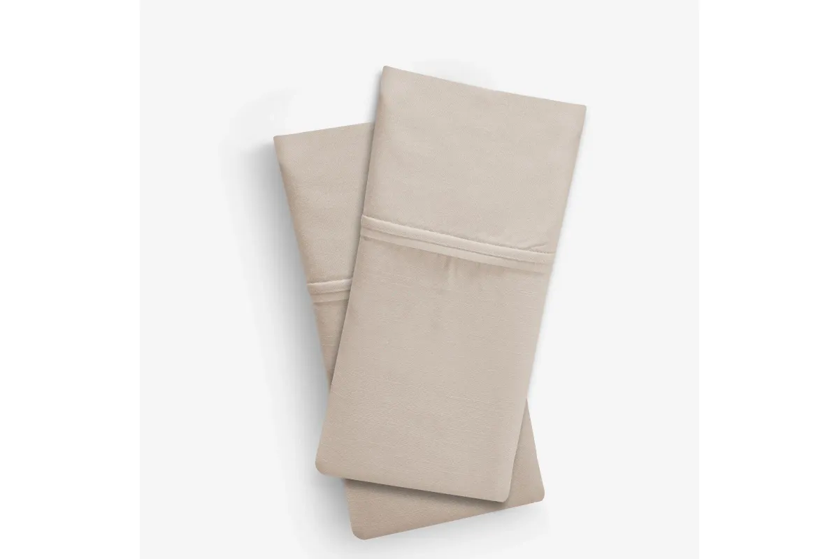 Bedgear® Hyper-Linen™ Beige King Pillowcase Set of 2
