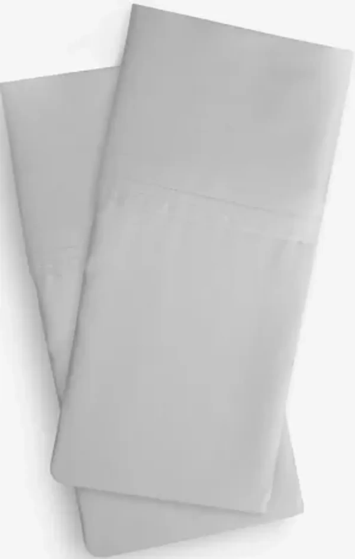 Bedgear® Hyper-Cotton Performance® Light Grey King Pillowcase Set of 2