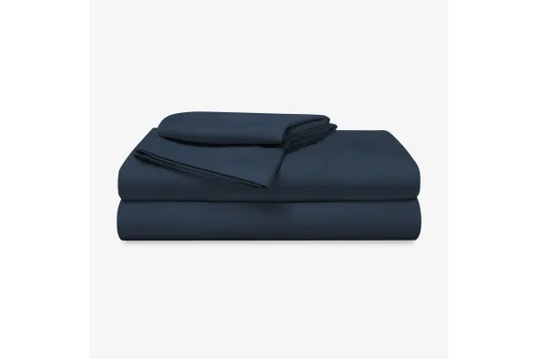Bedgear® Basic Navy Queen Sheet Set
