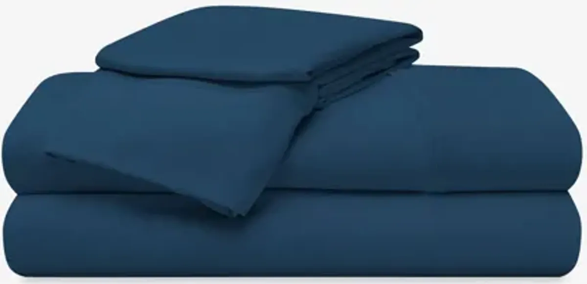 Bedgear® Ver-Tex Performance® Navy Queen King Sheet Set