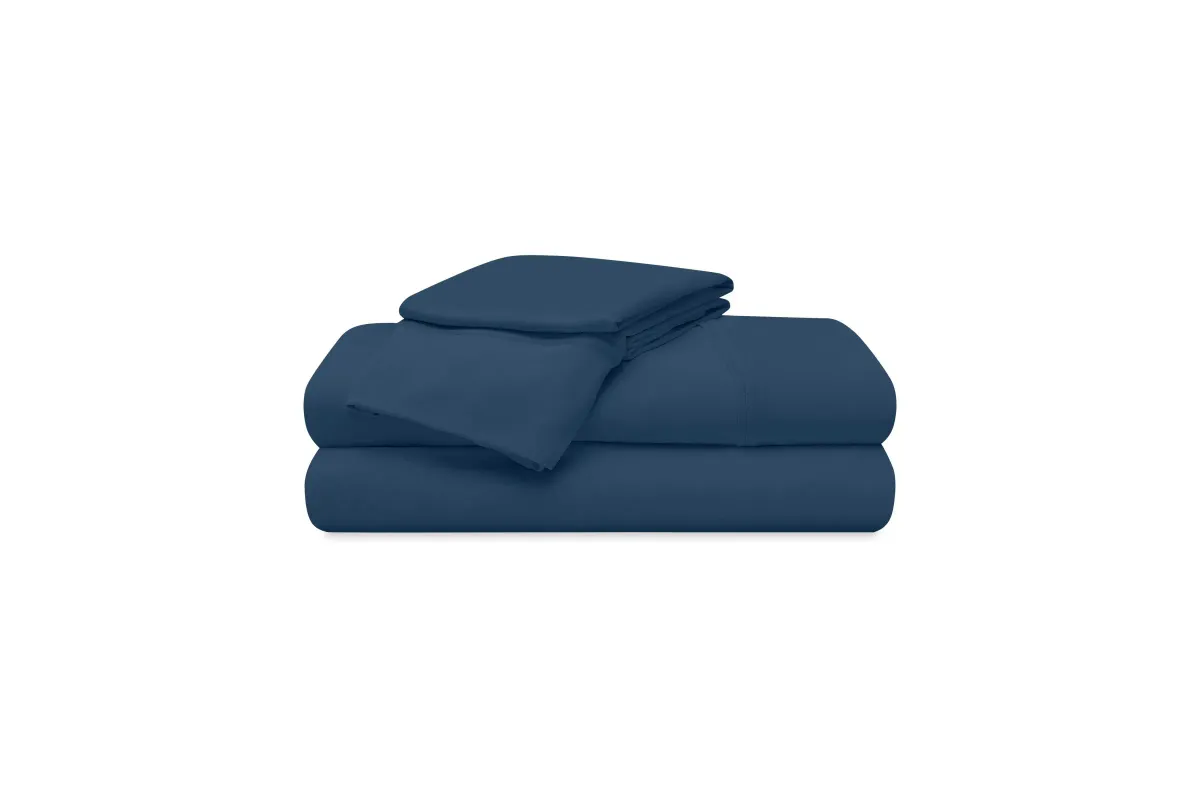 Bedgear® Ver-Tex Performance® Navy Split Head California King Sheet Set