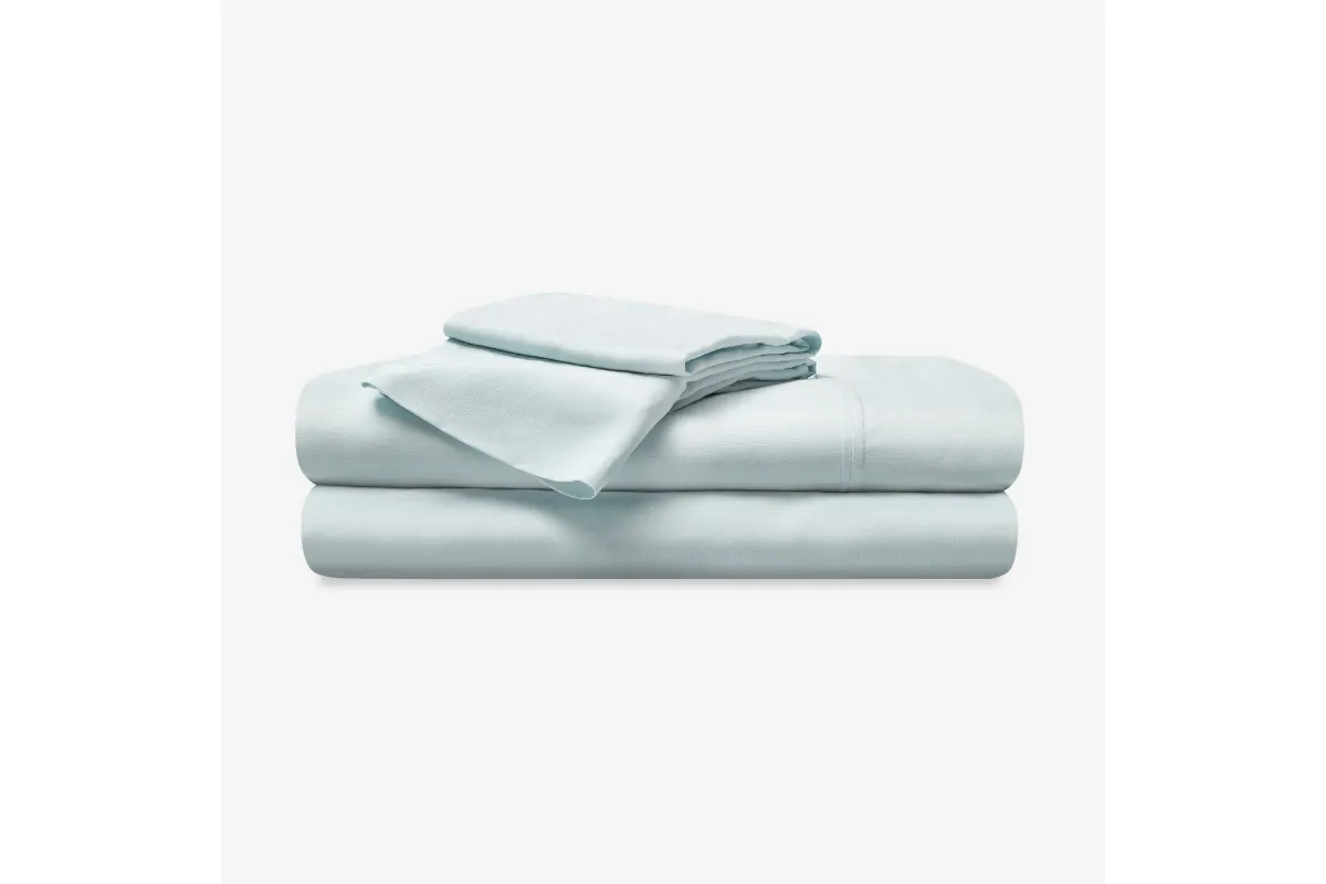 Bedgear® Hyper-Linen™ Misty Blue Split King Sheet Set