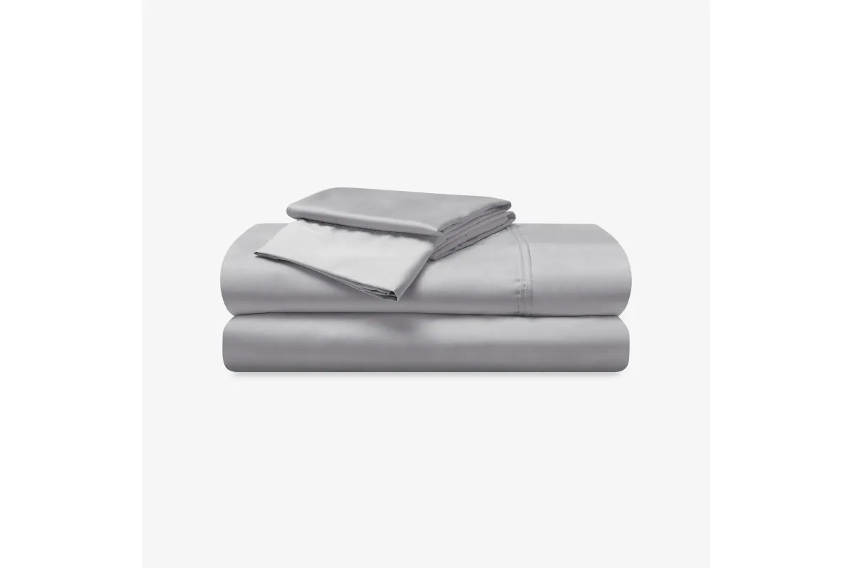 Bedgear® Hyper-Cotton Performance® Light Grey Twin Sheet Set