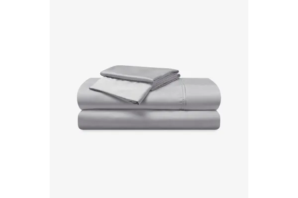 Bedgear® Hyper-Cotton Performance® Light Grey Twin Sheet Set