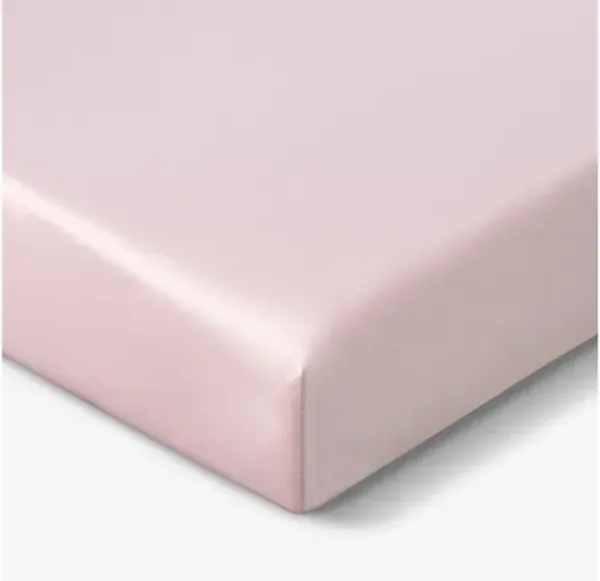 Bedgear® Dri-Tec Performance® Light Pink Fitted Crib Sheet