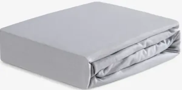 Bedgear® Dri-Tec Performance® Light Grey Fitted Crib Sheet