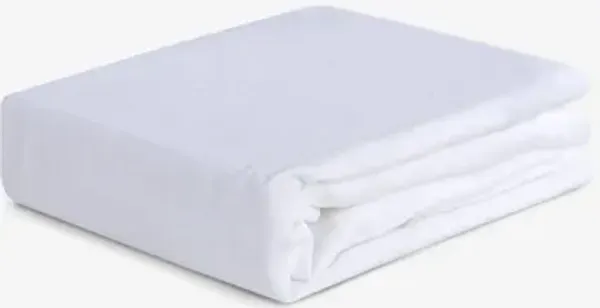 Bedgear® Hyper-Linen™ Bright White Fitted Crib Sheet