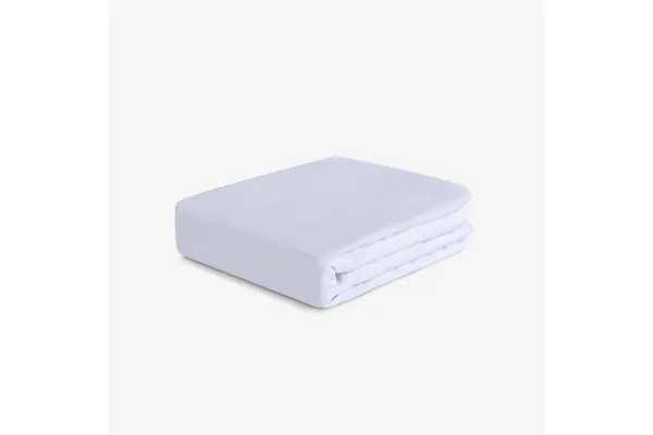Bedgear® Hyper-Wool Flannel Performance® Bright White Fitted Crib Sheet