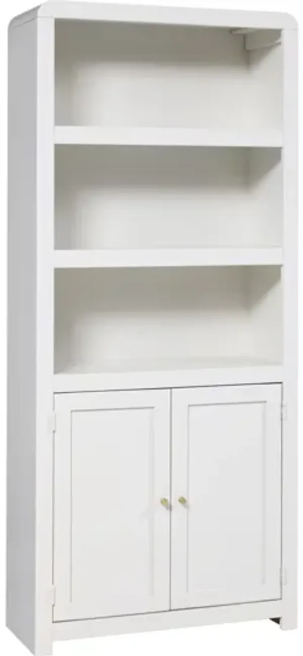 Taylor 74" Bookcase with 2 Doors