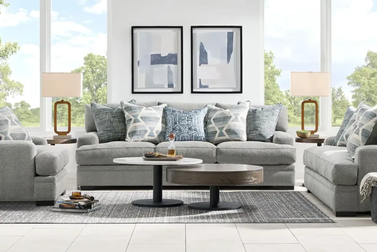 Bulova Silver Sofa