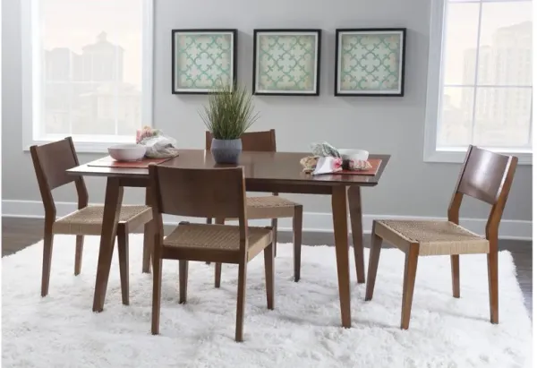 Cosgrove Brown 5 Piece Dining Set