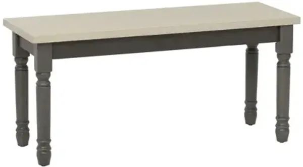Willow Grey Bench