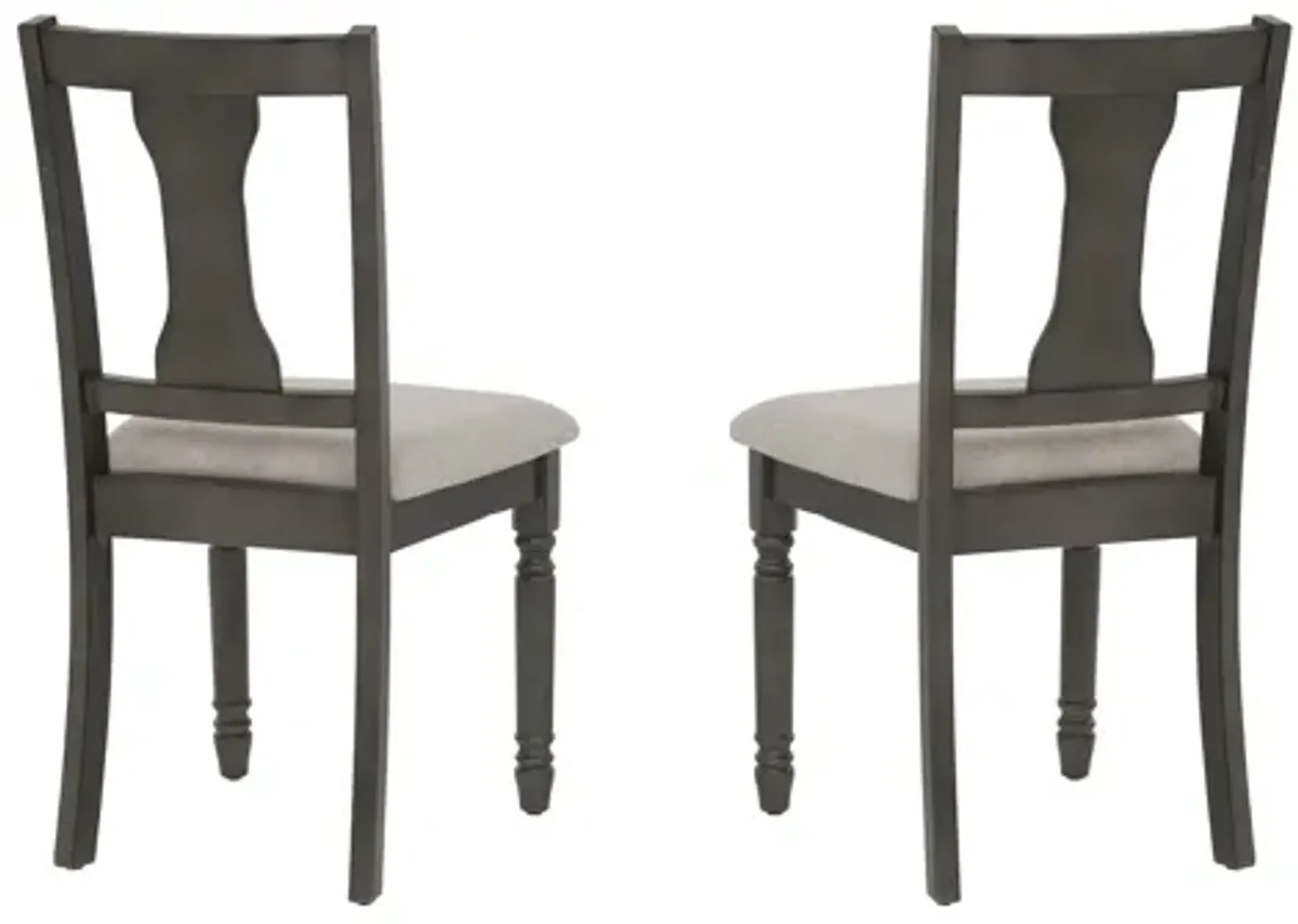Willow Grey Side Chair (Set of Two)