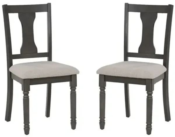 Willow Grey Side Chair (Set of Two)