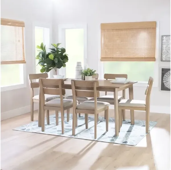 Daly 7 Piece Dining Group Natural