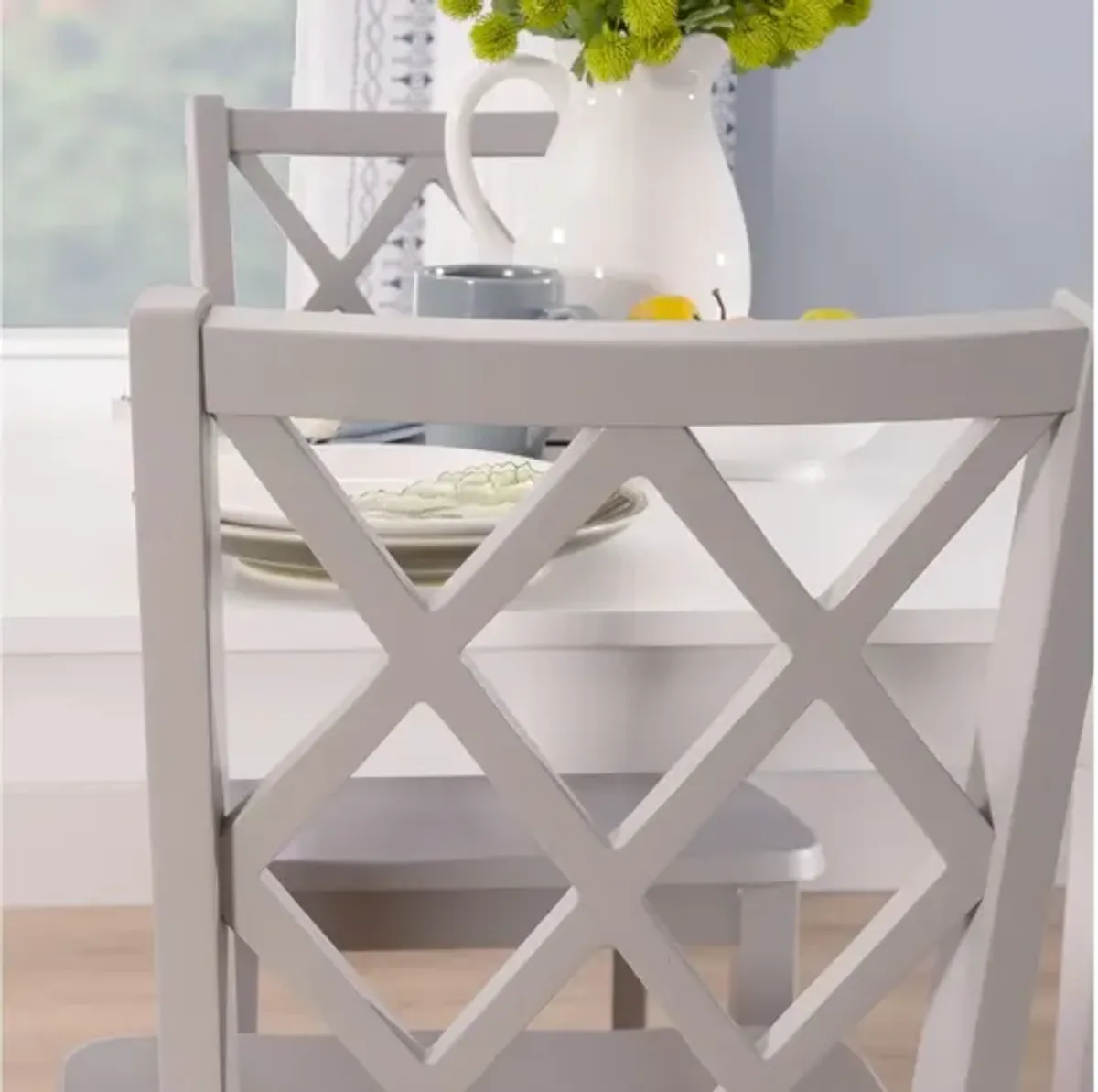 Maui 5-Piece Grey Dining Set