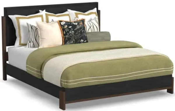 Waterfall King Panel Bed