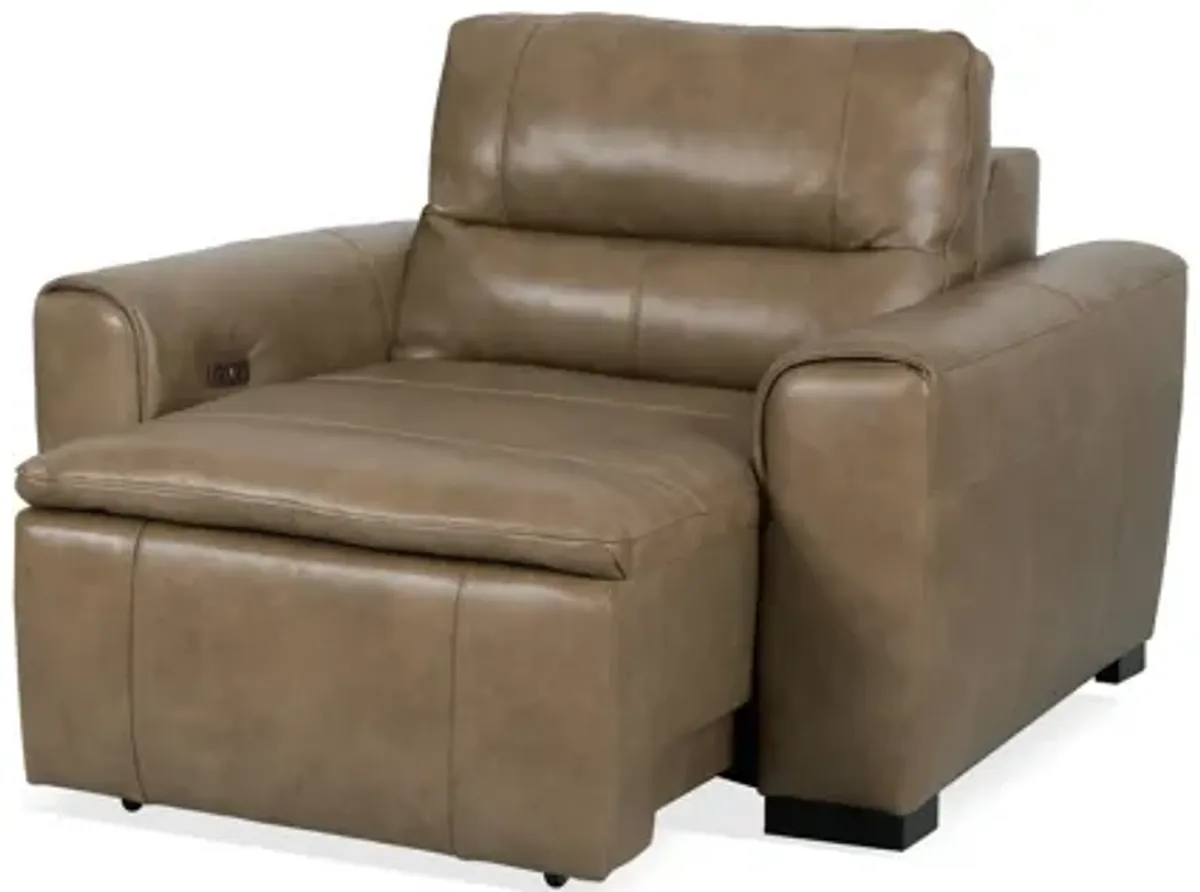 Graham River Leather Power Sliding Chair