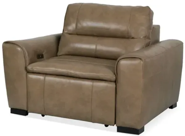 Graham River Leather Power Sliding Chair