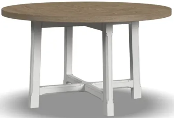 Melody White Round Dining Table