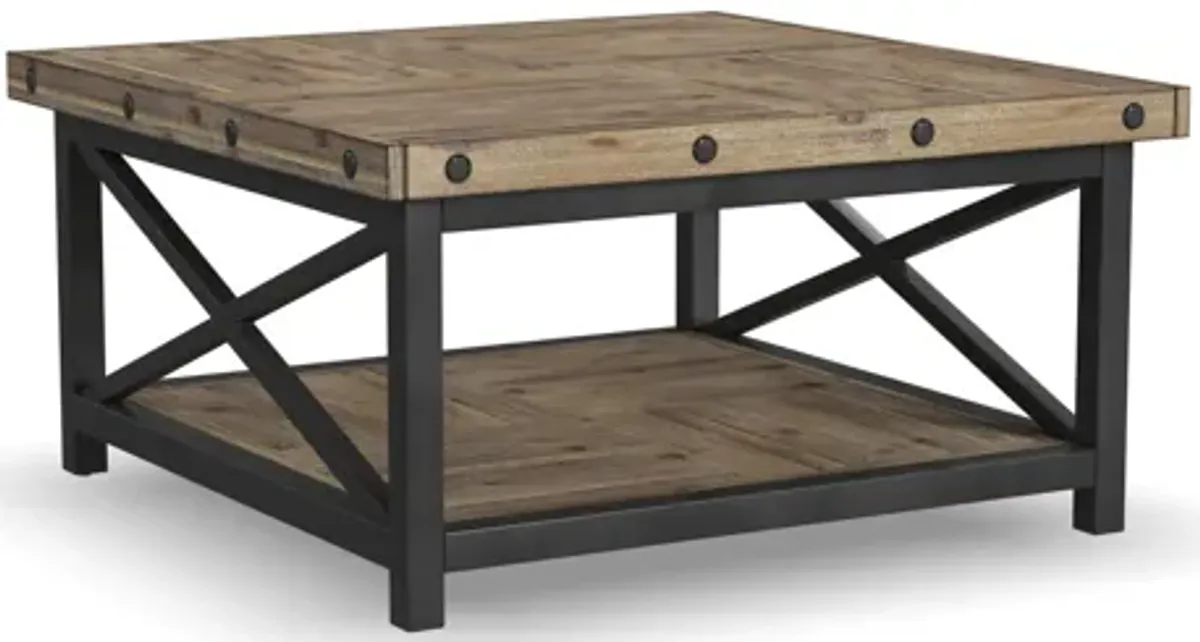 Carpenter Natural Square Coffee Table