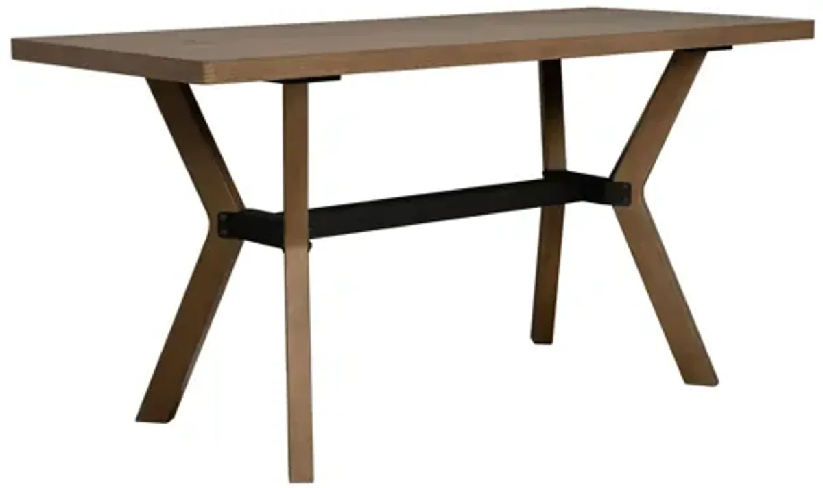 Millwork Brown Friendship Table