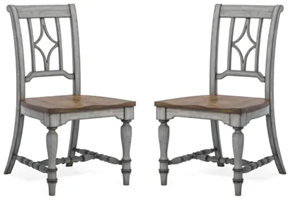Plymouth - Pair of Armless Dining Chairs