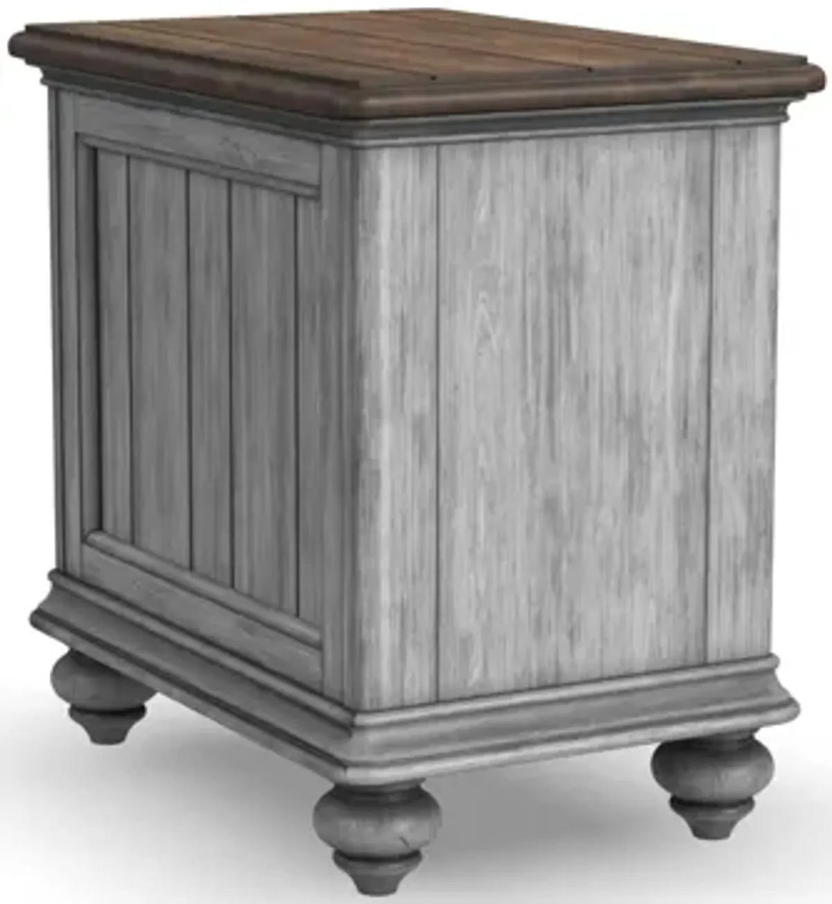 Plymouth Gray Chairside Table