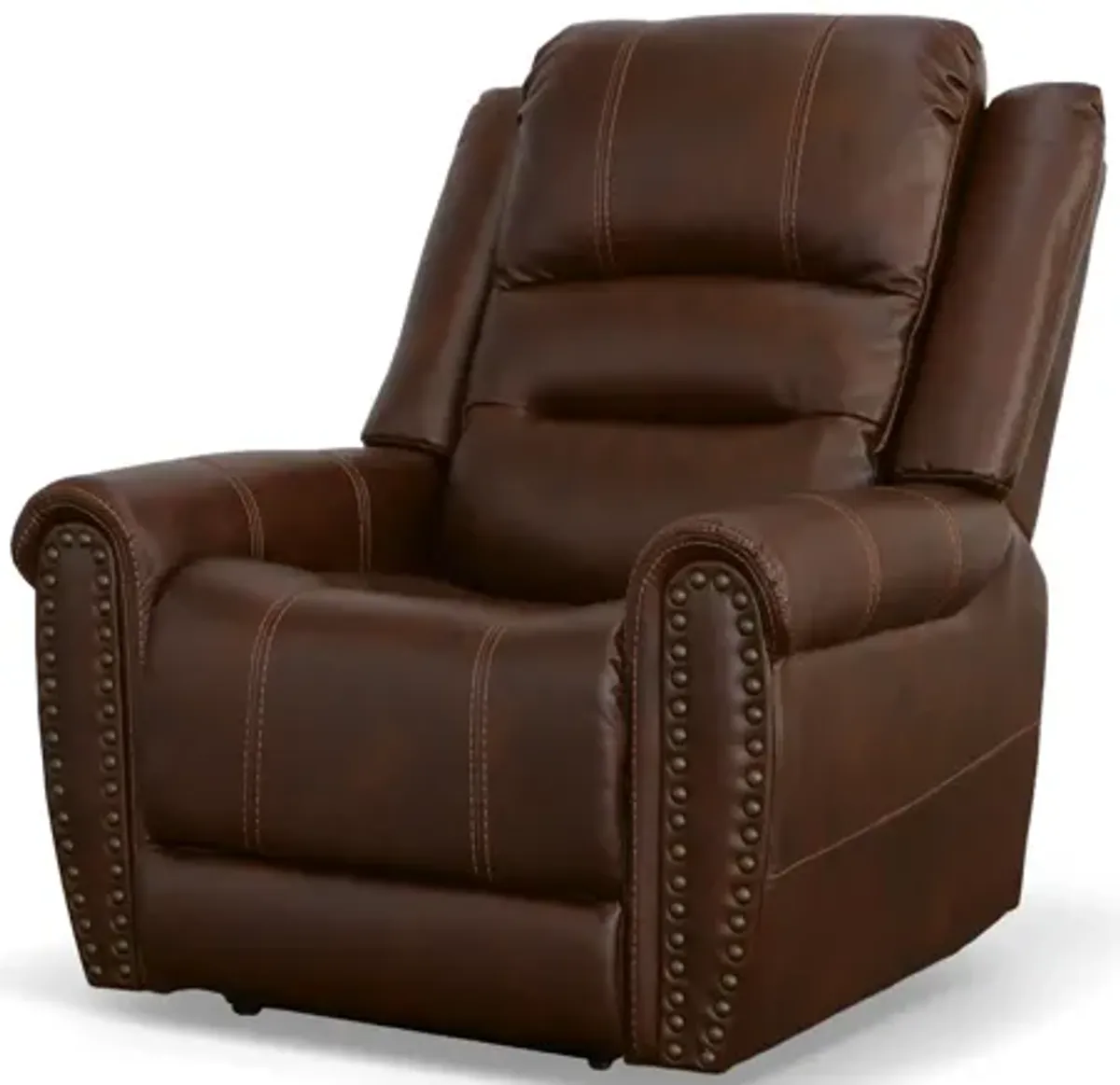 Oscar Pumpernickel Fabric Power Recliner