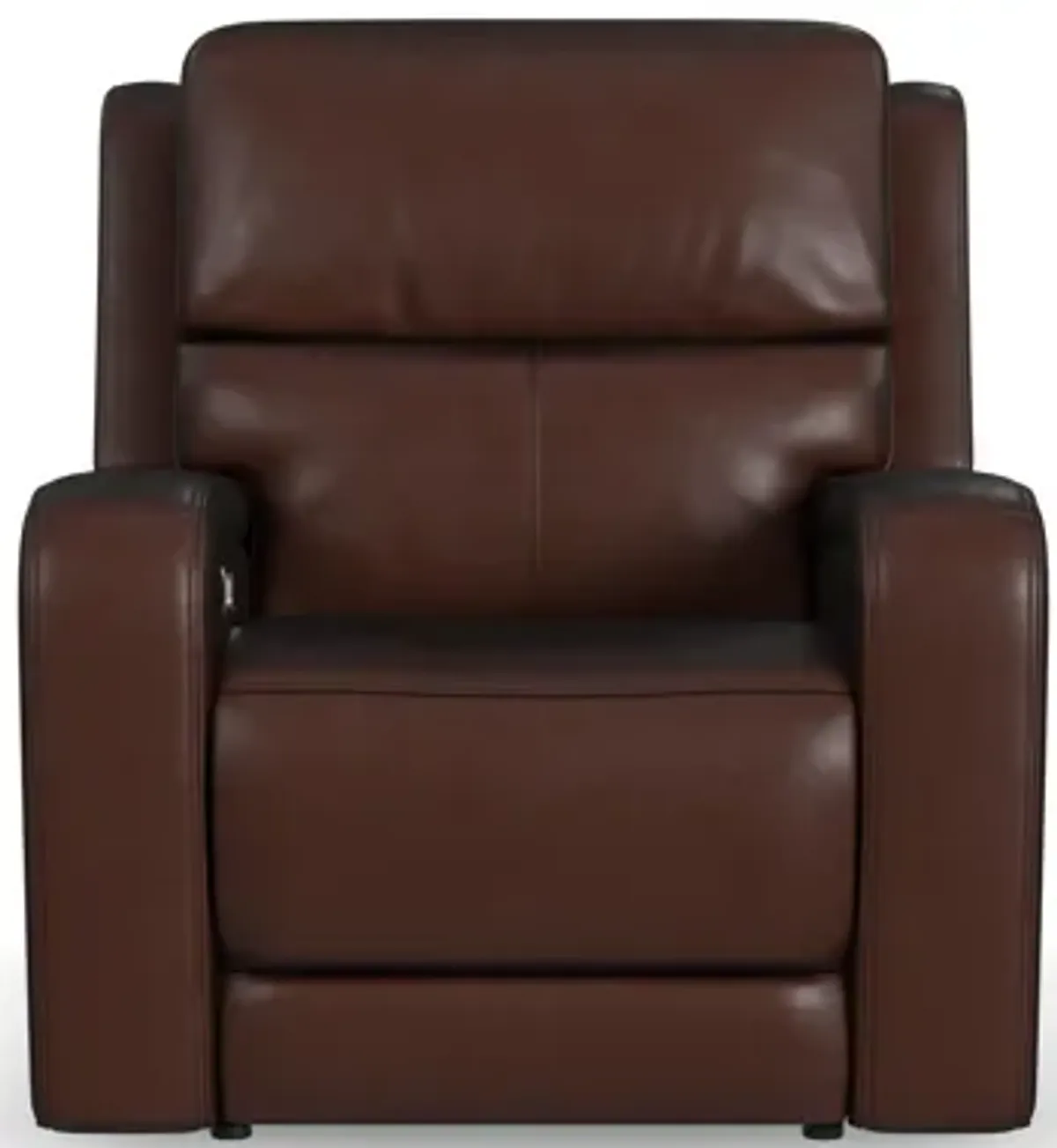 Oasis Truffle Leather Power Recliner