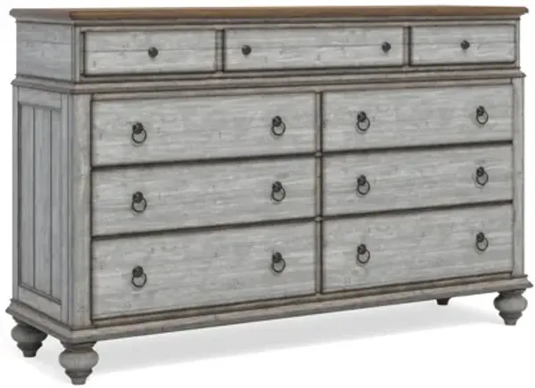 Plymouth Gray Dresser