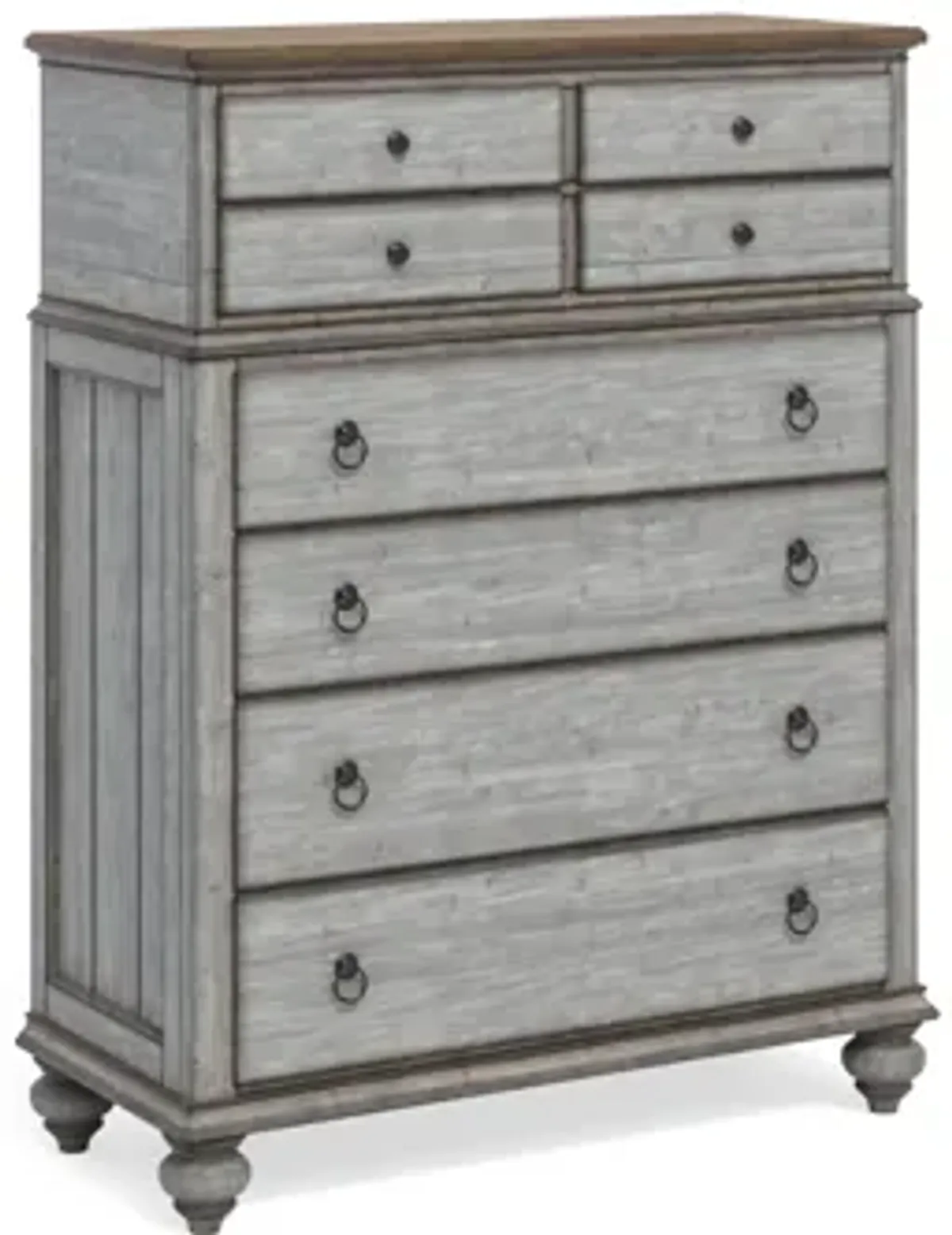 Plymouth Gray Drawer Chest
