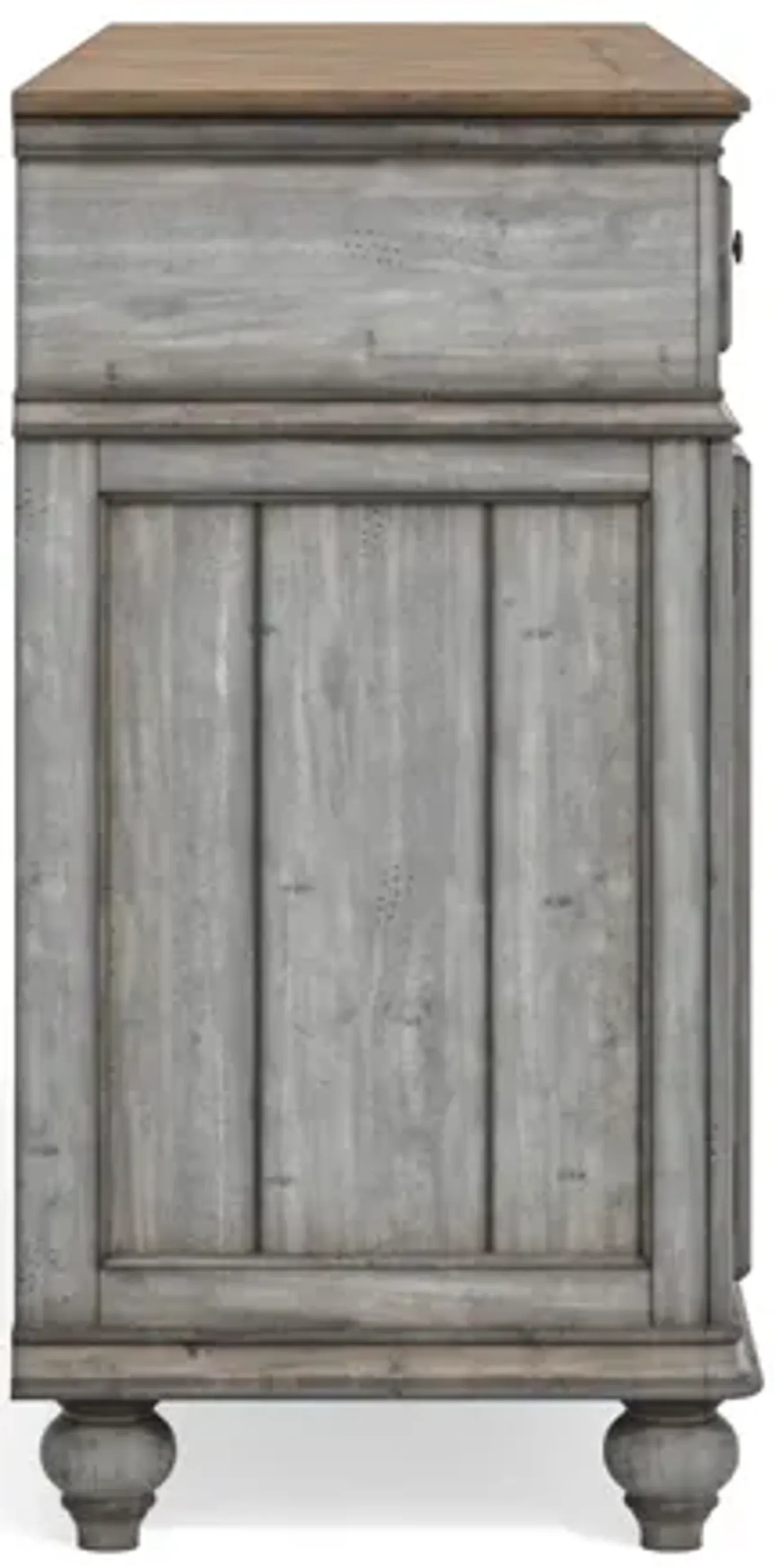 Plymouth Gray Buffet