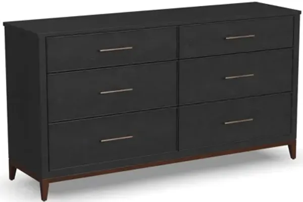 Waterfall Black Dresser