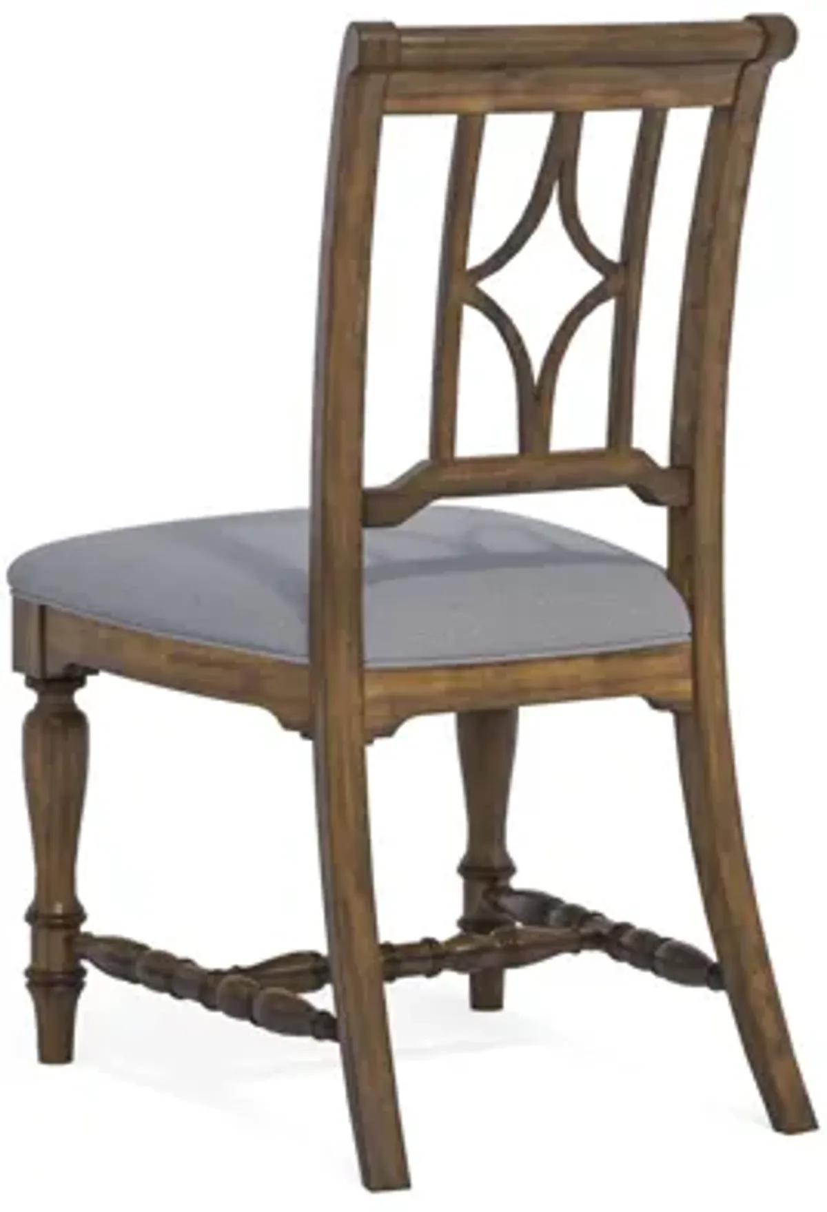 Plymouth Gray Pair of Upholstered Dining Chairs