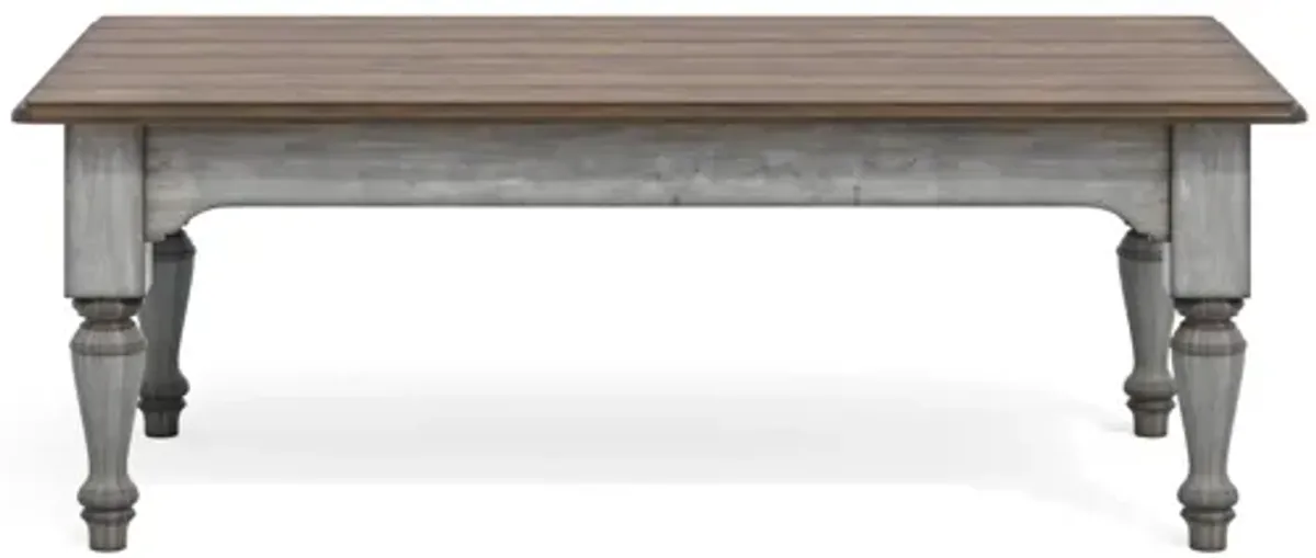 Plymouth Gray Rectangular Coffee Table