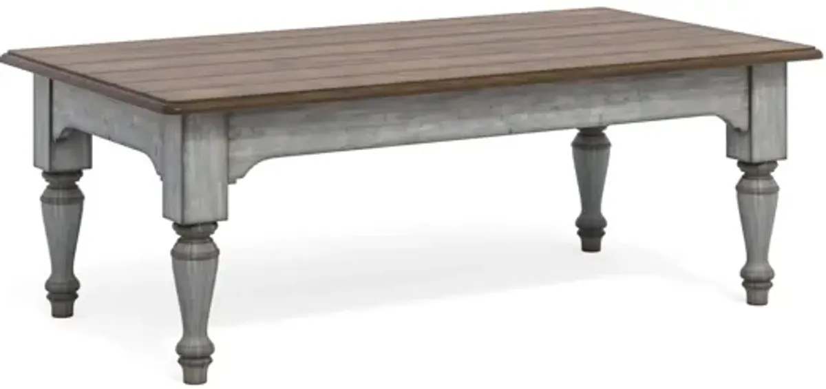 Plymouth Gray Rectangular Coffee Table