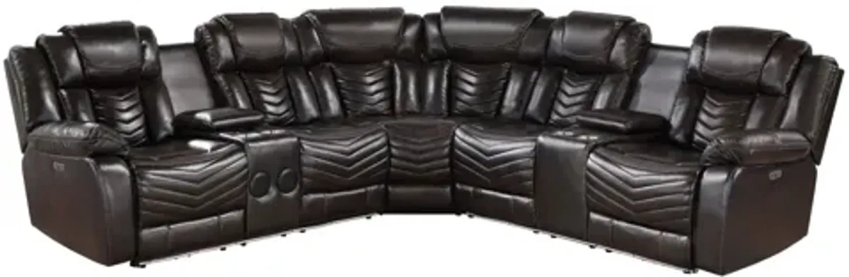 Ramone 3-Piece Power Reclining Sectional