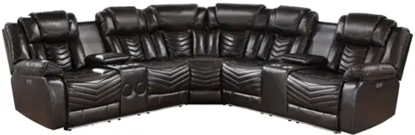 Ramone 3-Piece Power Reclining Sectional
