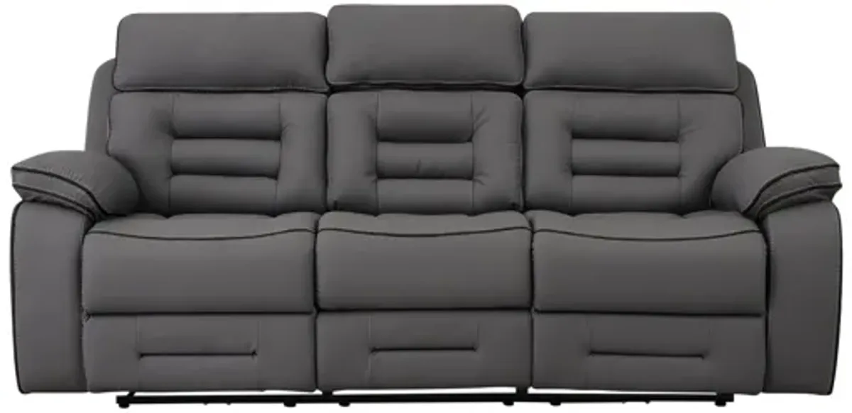 Apollo Power Reclining Sofa - Gray