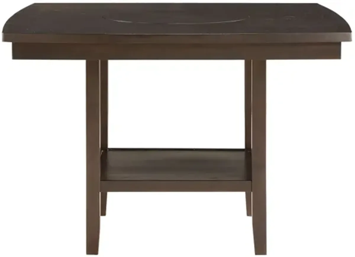 Balin Counter Height Table With Lazy Susan