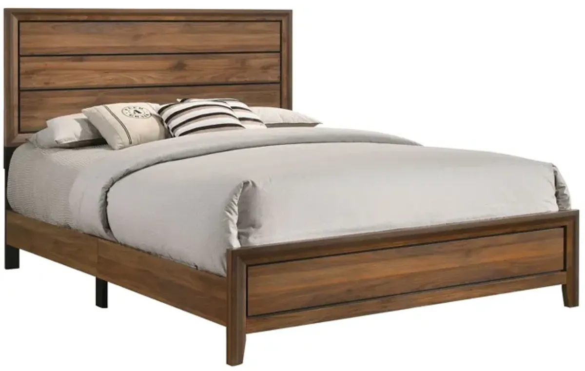 Kennedy Queen Panel Bed in a Box with USB Port